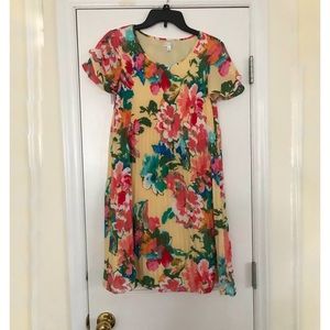 Spense floral midi dress